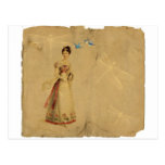 Vintage Digital Collage Postcard
