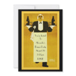Vintage Dinner Party Custom Invites