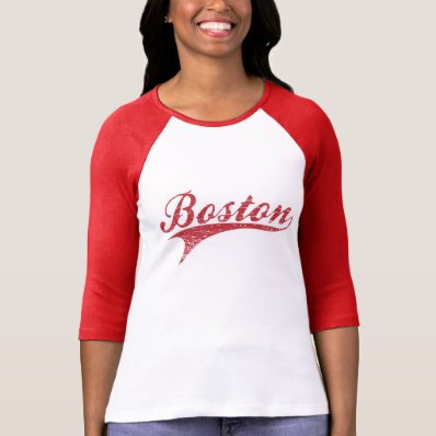 Vintage Distressed Boston Ballpark Shirt