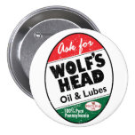 Vintage distressed Wolfs Head sign Pins