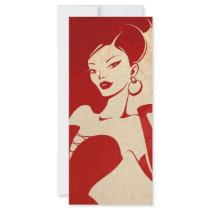 Vintage Diva, Red rack cards