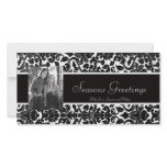 Vintage Divine Damask Picture Card