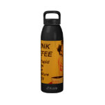 Vintage "Do Stupid Things Faster" Coffee Drinking Bottle