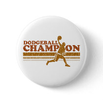 Vintage Dodgeball Champion buttons