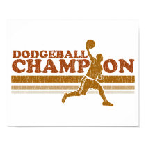 Vintage Dodgeball Champion posters
