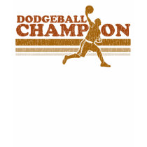 Vintage Dodgeball Champion Ringer T-Shirt