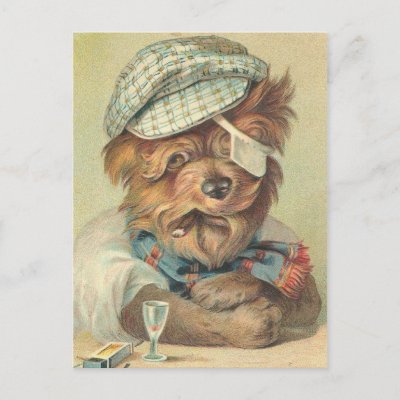 Vintage Dog Postcards