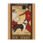Vintage Dog Show postcards