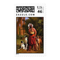 Vintage Dog Stamp: "Master of the Hounds" by VintagePets Vintage Dog Stamp: "Master of the Hounds"