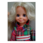 Vintage Doll - card