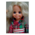 Vintage Doll - card