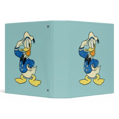 Vintage Donald Duck binders