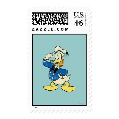 Vintage Donald Duck stamps