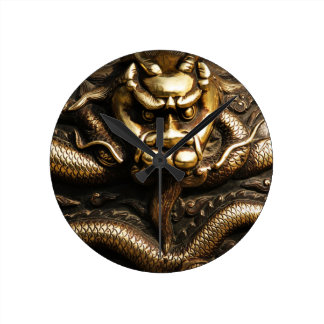 VINTAGE DRAGON WALL CLOCK