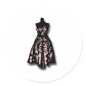 Vintage Dress stickers by NixxysPicks Vintage Dress stickers