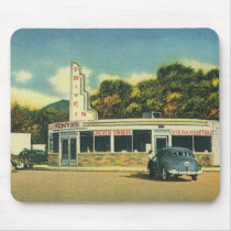 Vintage Drive In mousepads