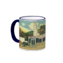 Vintage Drive In mugs by YesterdayCafe Vintage Drive In mugs
