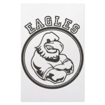 Vintage Eagles Mascot stationery by CustomSportsTshirts Vintage Eagles Mascot stationery