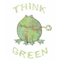 Vintage Earth Day Grunge Frog T-Shirt