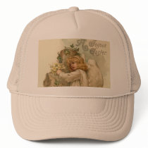 Vintage Easter Angel Hat