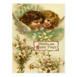 Vintage Easter Angel Postcard