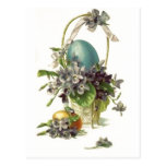 Vintage Easter Basket Post Cards