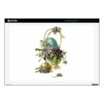 Vintage Easter Basket Zazzle Skin Skins For Laptops