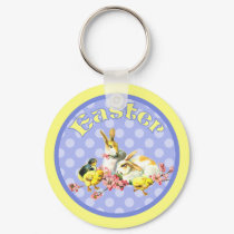Vintage Easter Bunnies and Baby Chicks