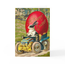 Vintage Easter Bunny Card