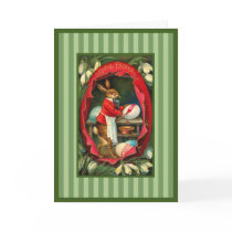 Vintage Easter Bunny Card