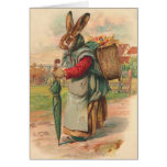 Vintage Easter Bunny Card