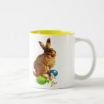 Vintage Easter Bunny. Easter Gift Mug