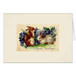Vintage Easter Bunny Greeting Cards