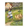 Vintage Easter Bunny Postcard