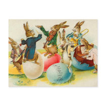 Vintage Easter Bunny Postcard