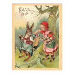 Vintage Easter Bunny Postcard