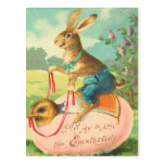 Vintage Easter Bunny Postcard