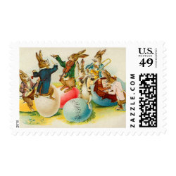 Vintage Easter BUnny Stamp
