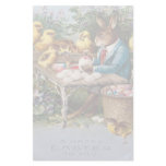 Vintage Easter Bunny Stationery
