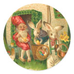 Vintage Easter Bunny Stickers