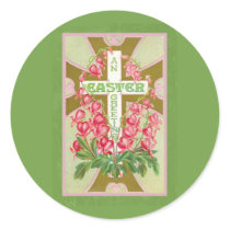 Vintage Easter Card (13) stickers by vintagegiftmall Vintage Easter Card (13) stickers