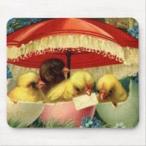 Vintage Easter Card (1) Mouse Pads