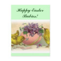 Vintage Easter Card postcards