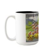 Vintage Easter Chicks and Rooster Mug mug