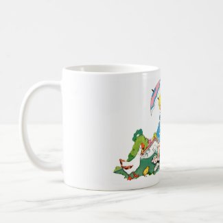 Vintage Easter Cup mug
