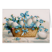 Vintage Easter Egg Card