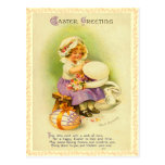 Vintage Easter Egg Postcard
