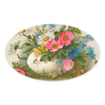 Vintage Easter Egg Stickers