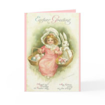 Vintage Easter Greeting You Make Card by Rb_barnes2 Vintage Easter Greeting You Make Card