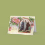Vintage Easter Greetings Greeting Card